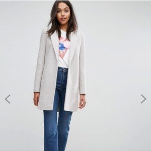 ASOS Slim Textured Coat